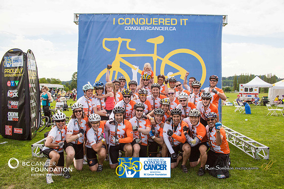 Team A and W - 2013 RIDE TO CONQUER CANCER –BC CANCER FOUNDATION – Ron Sombilon Photography_-29-