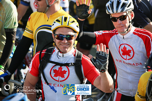 Air Canada - Finish line –2013 RIDE TO CONQUER CANCER –BC CANCER FOUNDATION – Ron Sombilon Photography_-