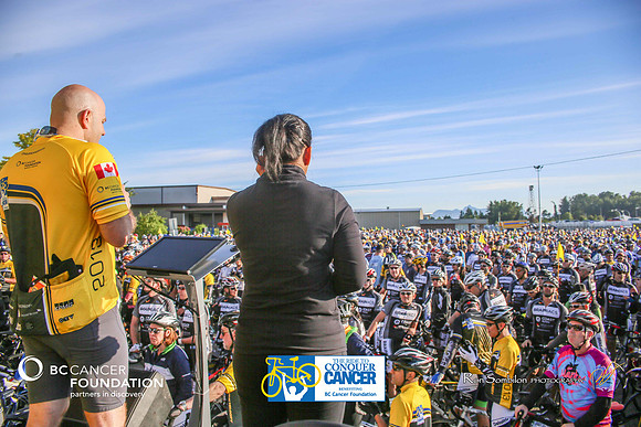 OPENING CEREMONIES – SPEECH DOUG NELSON – 2013 RIDE TO CONQUER CANCER –BCCF – Ron Sombilon Photography-12-