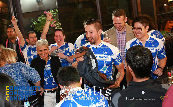 CEILIS - A MODERN IRISH PUB -2013 Ride 2 Conquer Cancer Multi Team Fundraiser  at Ceilis Irish Pub - Photos by Ron Sombilon-124