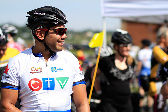 CTV - En route -2013 RIDE TO CONQUER CANCER –BC CANCER FOUNDATION – Ron Sombilon Photography_-10