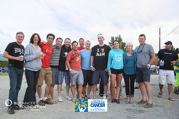 Team A and W - 2013 RIDE TO CONQUER CANCER –BC CANCER FOUNDATION – Ron Sombilon Photography_-WEB
