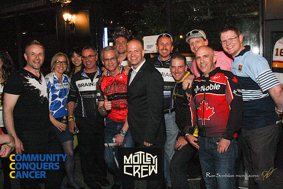 MOTLEY CREW -2013 Ride 2 Conquer Cancer Multi Team Fundraiser  at Ceilis Irish Pub - Photos by Ron Sombilon-161