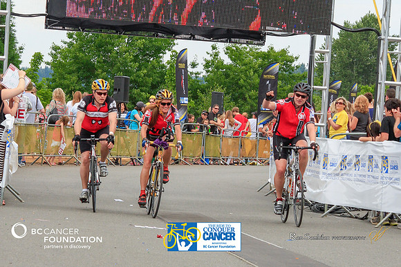Riders for Ryders 33 - Finish  -2013 RIDE TO CONQUER CANCER –BC CANCER FOUNDATION – Ron Sombilon Photography_-13-