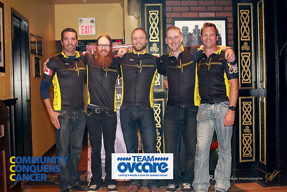 TEAM OVCARE -2013 Ride 2 Conquer Cancer Multi Team Fundraiser  at Ceilis Irish Pub - Photos by Ron Sombilon-92