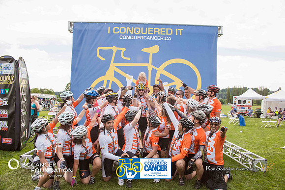 Team A and W - 2013 RIDE TO CONQUER CANCER –BC CANCER FOUNDATION – Ron Sombilon Photography_-33-WEB