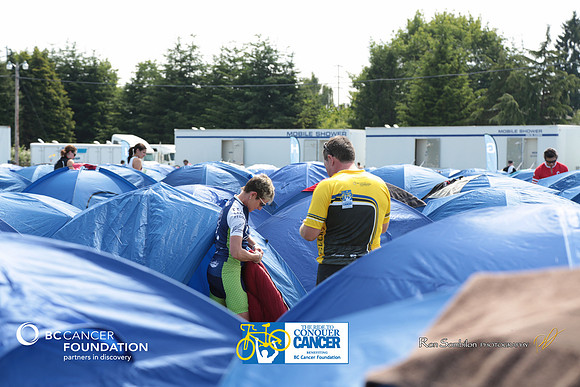 CAMP – SETUP and SPONSORS –2013 RIDE TO CONQUER CANCER –BCCF – Ron Sombilon Photography Team-4-