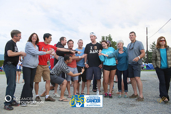 Team A and W –2013 RIDE TO CONQUER CANCER –BC CANCER FOUNDATION – Ron Sombilon Photography_-8-