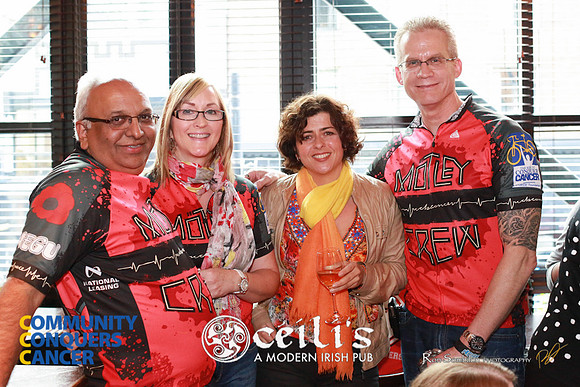 CEILIS - A MODERN IRISH PUB -2013 Ride 2 Conquer Cancer Multi Team Fundraiser  at Ceilis Irish Pub - Photos by Ron Sombilon-22