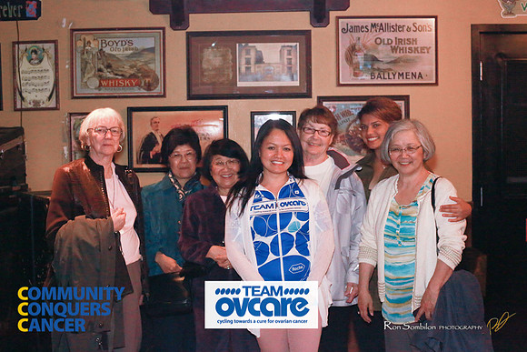 TEAM OVCARE -2013 Ride 2 Conquer Cancer Multi Team Fundraiser  at Ceilis Irish Pub - Photos by Ron Sombilon-81