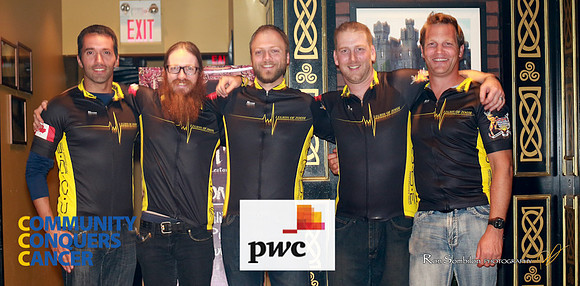 TEAM PWC  -2013 Ride 2 Conquer Cancer Multi Team Fundraiser  at Ceilis Irish Pub - Photos by Ron Sombilon-91