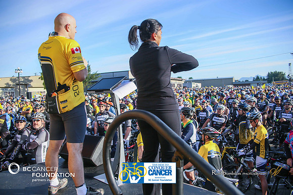 OPENING CEREMONIES – SPEECH DOUG NELSON – 2013 RIDE TO CONQUER CANCER –BCCF – Ron Sombilon Photography-6-