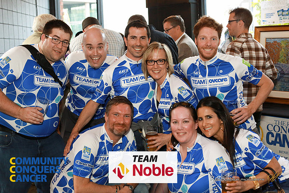 TEAM NOBLE - 2013 Ride 2 Conquer Cancer Multi Team Fundraiser  at Ceilis Irish Pub - Photos by Ron Sombilon-55