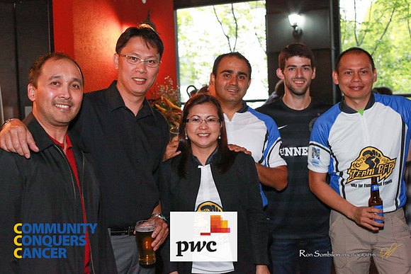 TEAM PWC  -2013 Ride 2 Conquer Cancer Multi Team Fundraiser  at Ceilis Irish Pub - Photos by Ron Sombilon-64