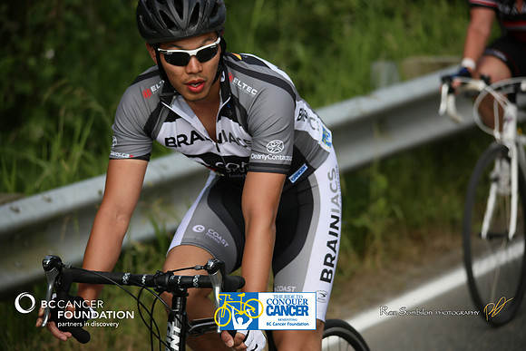 BRAINIACS  - Team en route –2013 RIDE TO CONQUER CANCER –BCCF – Ron Sombilon Photography-237-