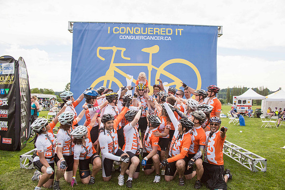 Team A and W - 2013 RIDE TO CONQUER CANCER –BC CANCER FOUNDATION – Ron Sombilon Photography_-33
