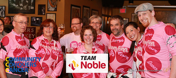 TEAM NOBLE - 2013 Ride 2 Conquer Cancer Multi Team Fundraiser  at Ceilis Irish Pub - Photos by Ron Sombilon-10