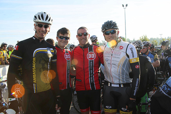 Riders for Ryders 33 - En route -2013 RIDE TO CONQUER CANCER –BC CANCER FOUNDATION – Ron Sombilon Photography_-7