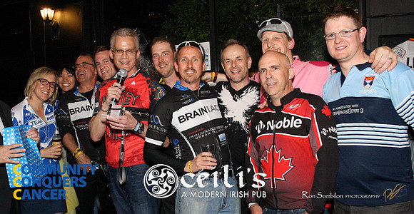 CEILIS - A MODERN IRISH PUB -2013 Ride 2 Conquer Cancer Multi Team Fundraiser  at Ceilis Irish Pub - Photos by Ron Sombilon-160