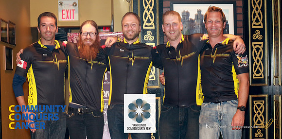 TEAM COMEDYFEST -2013 Ride 2 Conquer Cancer Multi Team Fundraiser  at Ceilis Irish Pub - Photos by Ron Sombilon-91