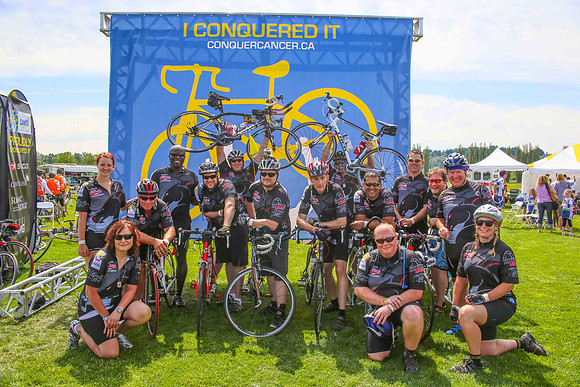Dark Horse Riders – 2013 RIDE TO CONQUER CANCER –BCCF – Ron Sombilon Photography