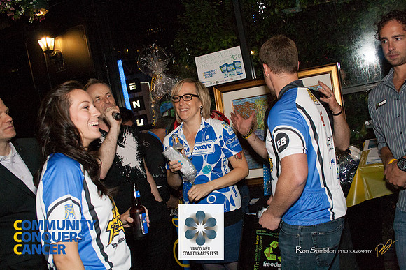 TEAM COMEDYFEST -2013 Ride 2 Conquer Cancer Multi Team Fundraiser  at Ceilis Irish Pub - Photos by Ron Sombilon-151