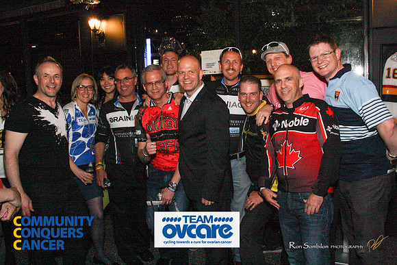 TEAM OVCARE -2013 Ride 2 Conquer Cancer Multi Team Fundraiser  at Ceilis Irish Pub - Photos by Ron Sombilon-161
