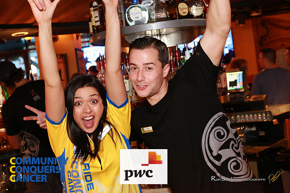 TEAM PWC  -2013 Ride 2 Conquer Cancer Multi Team Fundraiser  at Ceilis Irish Pub - Photos by Ron Sombilon-93