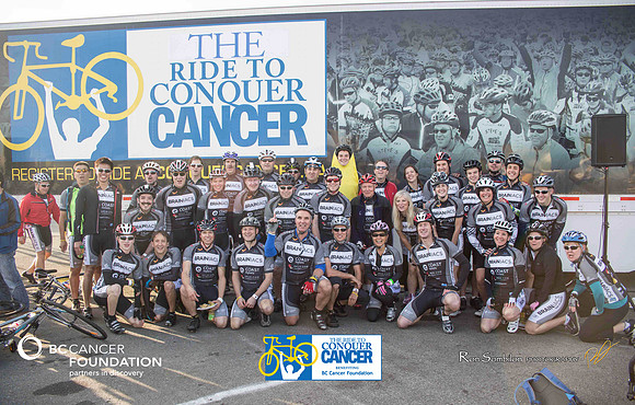 BRAINIACS  - Team en route –2013 RIDE TO CONQUER CANCER –BCCF – Ron Sombilon Photography-2-