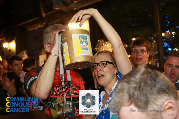 TEAM COMEDYFEST -2013 Ride 2 Conquer Cancer Multi Team Fundraiser  at Ceilis Irish Pub - Photos by Ron Sombilon-112