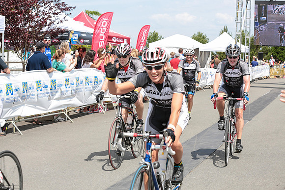 BRAINIACS - Finish Line –2013 RIDE TO CONQUER CANCER –BCCF – Ron Sombilon Photography-21