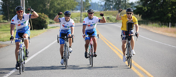 CTV - En route -2013 RIDE TO CONQUER CANCER –BC CANCER FOUNDATION – Ron Sombilon Photography_-68