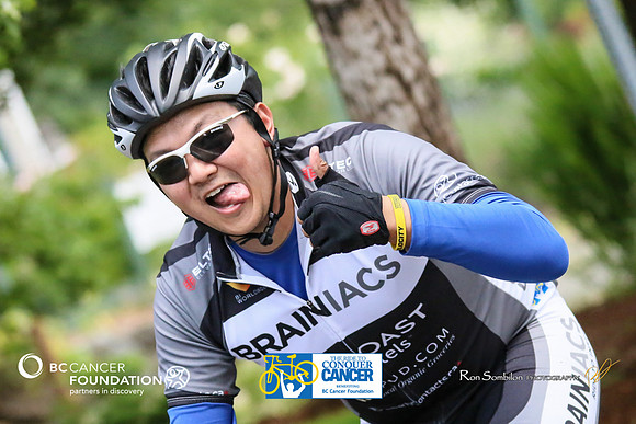 BRAINIACS  - Team en route –2013 RIDE TO CONQUER CANCER –BCCF – Ron Sombilon Photography-270-