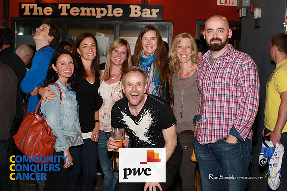 TEAM PWC  -2013 Ride 2 Conquer Cancer Multi Team Fundraiser  at Ceilis Irish Pub - Photos by Ron Sombilon-45
