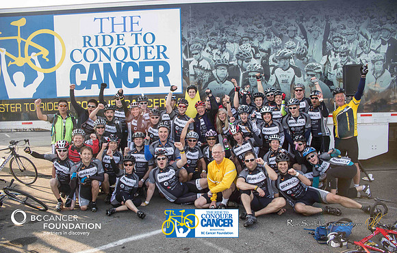 BRAINIACS  - Team en route –2013 RIDE TO CONQUER CANCER –BCCF – Ron Sombilon Photography-5-