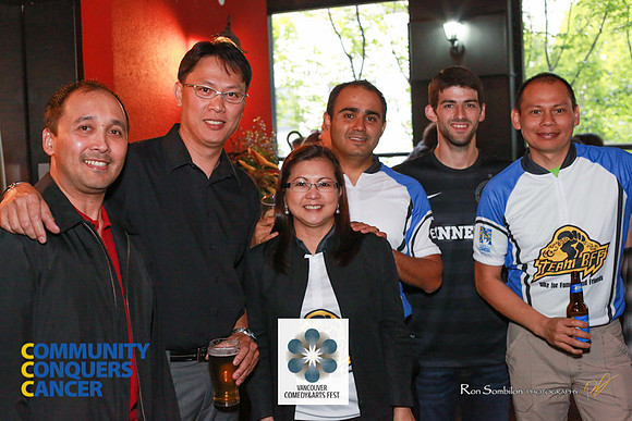 TEAM COMEDYFEST -2013 Ride 2 Conquer Cancer Multi Team Fundraiser  at Ceilis Irish Pub - Photos by Ron Sombilon-64