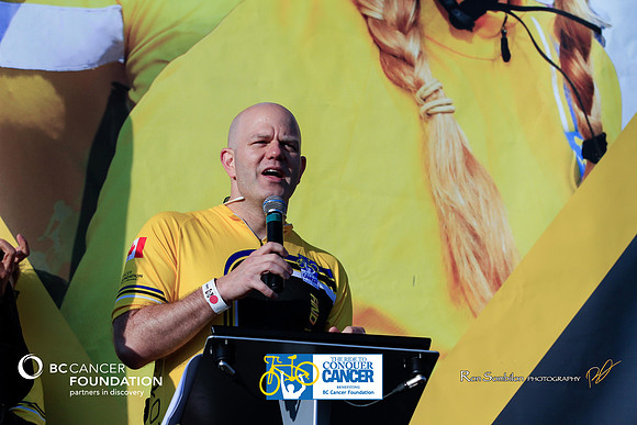 OPENING CEREMONIES – SPEECH DOUG NELSON – 2013 RIDE TO CONQUER CANCER –BCCF – Ron Sombilon Photography-16-