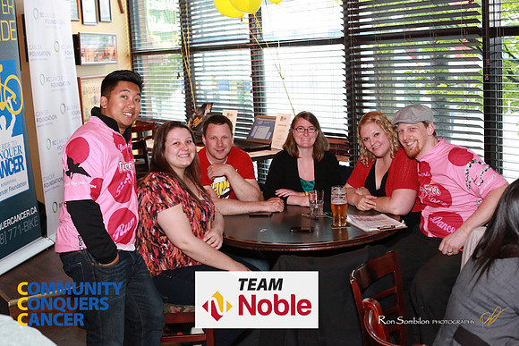 TEAM NOBLE - 2013 Ride 2 Conquer Cancer Multi Team Fundraiser  at Ceilis Irish Pub - Photos by Ron Sombilon-26