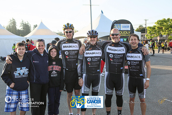 BRAINIACS  - Team en route –2013 RIDE TO CONQUER CANCER –BCCF – Ron Sombilon Photography-286-