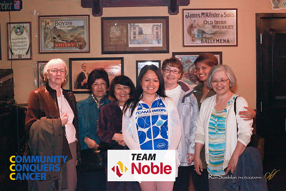 TEAM NOBLE - 2013 Ride 2 Conquer Cancer Multi Team Fundraiser  at Ceilis Irish Pub - Photos by Ron Sombilon-81