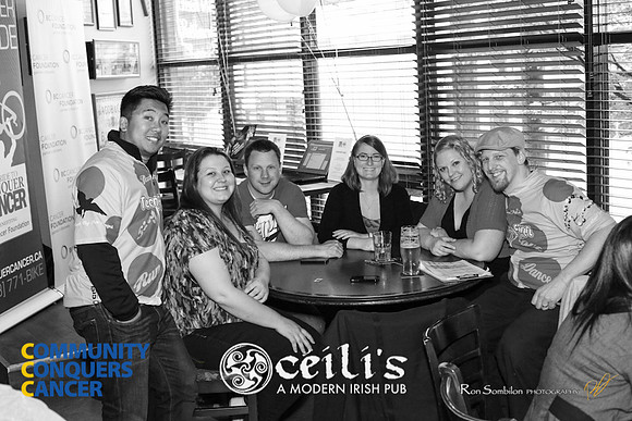 CEILIS - A MODERN IRISH PUB -2013 Ride 2 Conquer Cancer Multi Team Fundraiser  at Ceilis Irish Pub - Photos by Ron Sombilon-24