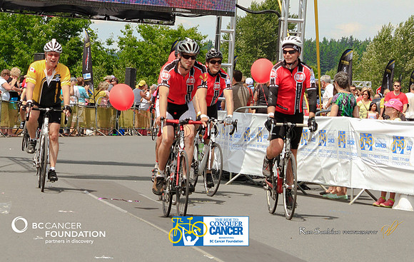 Riders for Ryders 33 - Finish  -2013 RIDE TO CONQUER CANCER –BC CANCER FOUNDATION – Ron Sombilon Photography_-33-