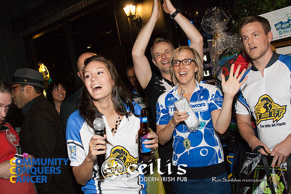 CEILIS - A MODERN IRISH PUB -2013 Ride 2 Conquer Cancer Multi Team Fundraiser  at Ceilis Irish Pub - Photos by Ron Sombilon-157