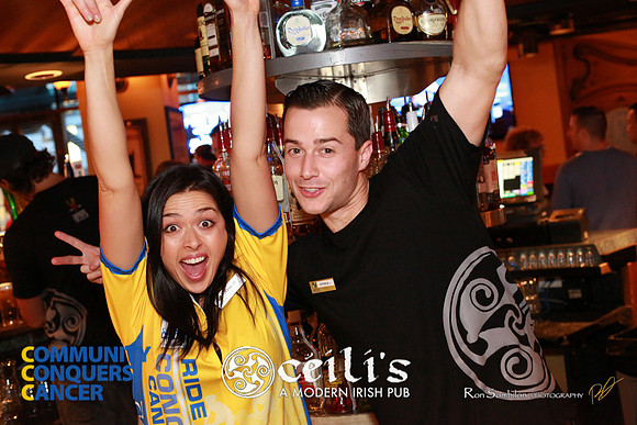 CEILIS - A MODERN IRISH PUB -2013 Ride 2 Conquer Cancer Multi Team Fundraiser  at Ceilis Irish Pub - Photos by Ron Sombilon-93