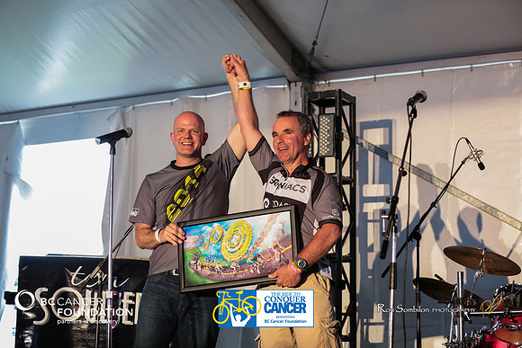 CAMP – SPEECHES – ART AWARD –2013 RIDE TO CONQUER CANCER –BC CANCER FOUNDATION – Ron Sombilon Photography_-114-