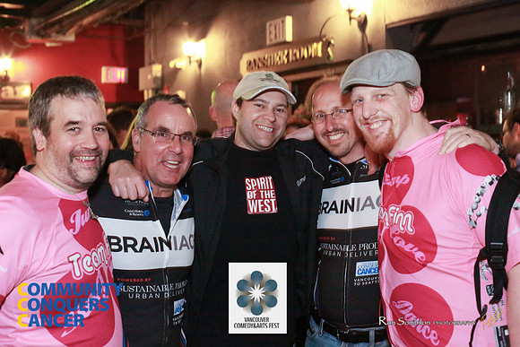 TEAM COMEDYFEST -2013 Ride 2 Conquer Cancer Multi Team Fundraiser  at Ceilis Irish Pub - Photos by Ron Sombilon-102