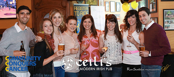 CEILIS - A MODERN IRISH PUB -2013 Ride 2 Conquer Cancer Multi Team Fundraiser  at Ceilis Irish Pub - Photos by Ron Sombilon-18