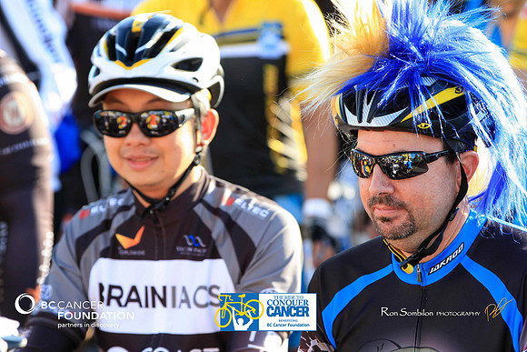 BRAINIACS  - Team en route –2013 RIDE TO CONQUER CANCER –BCCF – Ron Sombilon Photography-119-