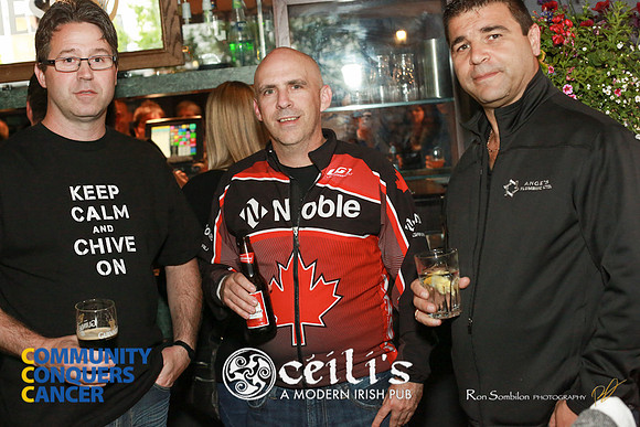 CEILIS - A MODERN IRISH PUB -2013 Ride 2 Conquer Cancer Multi Team Fundraiser  at Ceilis Irish Pub - Photos by Ron Sombilon-56