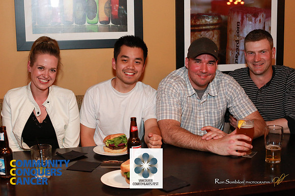 TEAM COMEDYFEST -2013 Ride 2 Conquer Cancer Multi Team Fundraiser  at Ceilis Irish Pub - Photos by Ron Sombilon-70